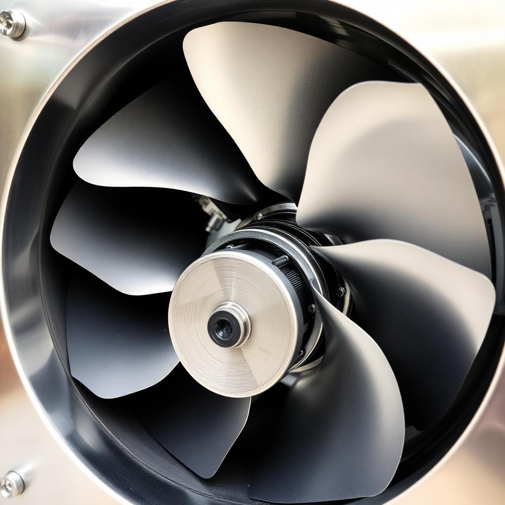 Commercial Blower — Blower wheel and motor replacement